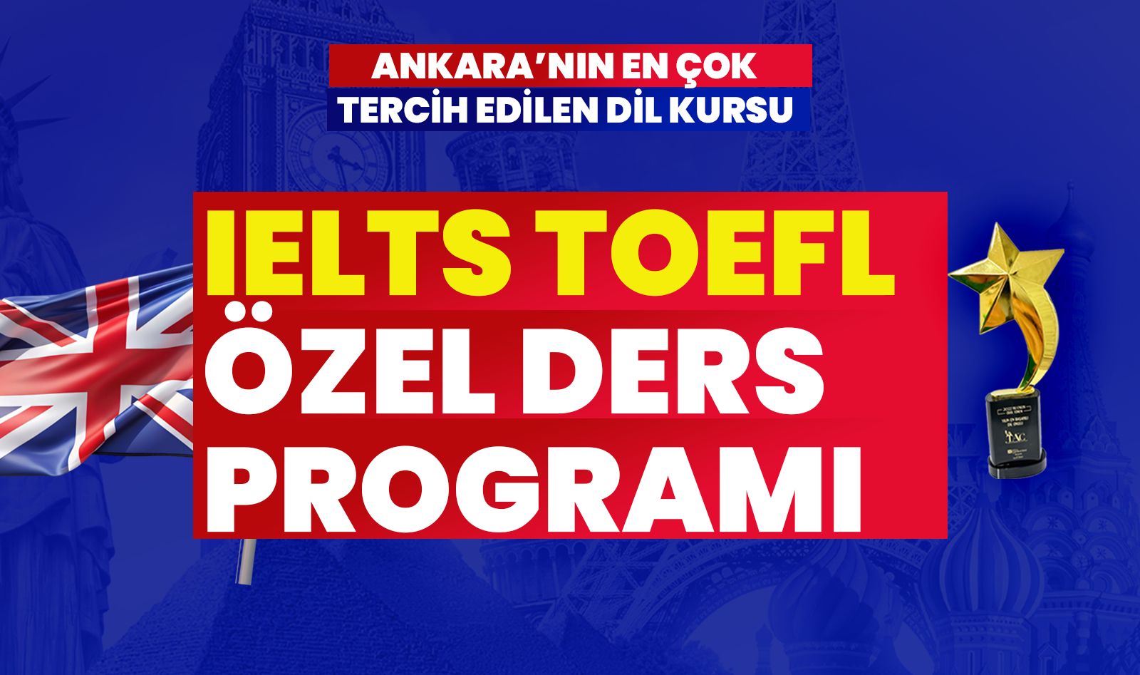 ANKARA IELTS-TOEFL KURSU - ÖZEL DERS PROGRAMI resmi